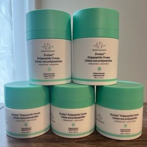 5 EMPTY Drunk Elephant Protini Polypeptide Cream containers